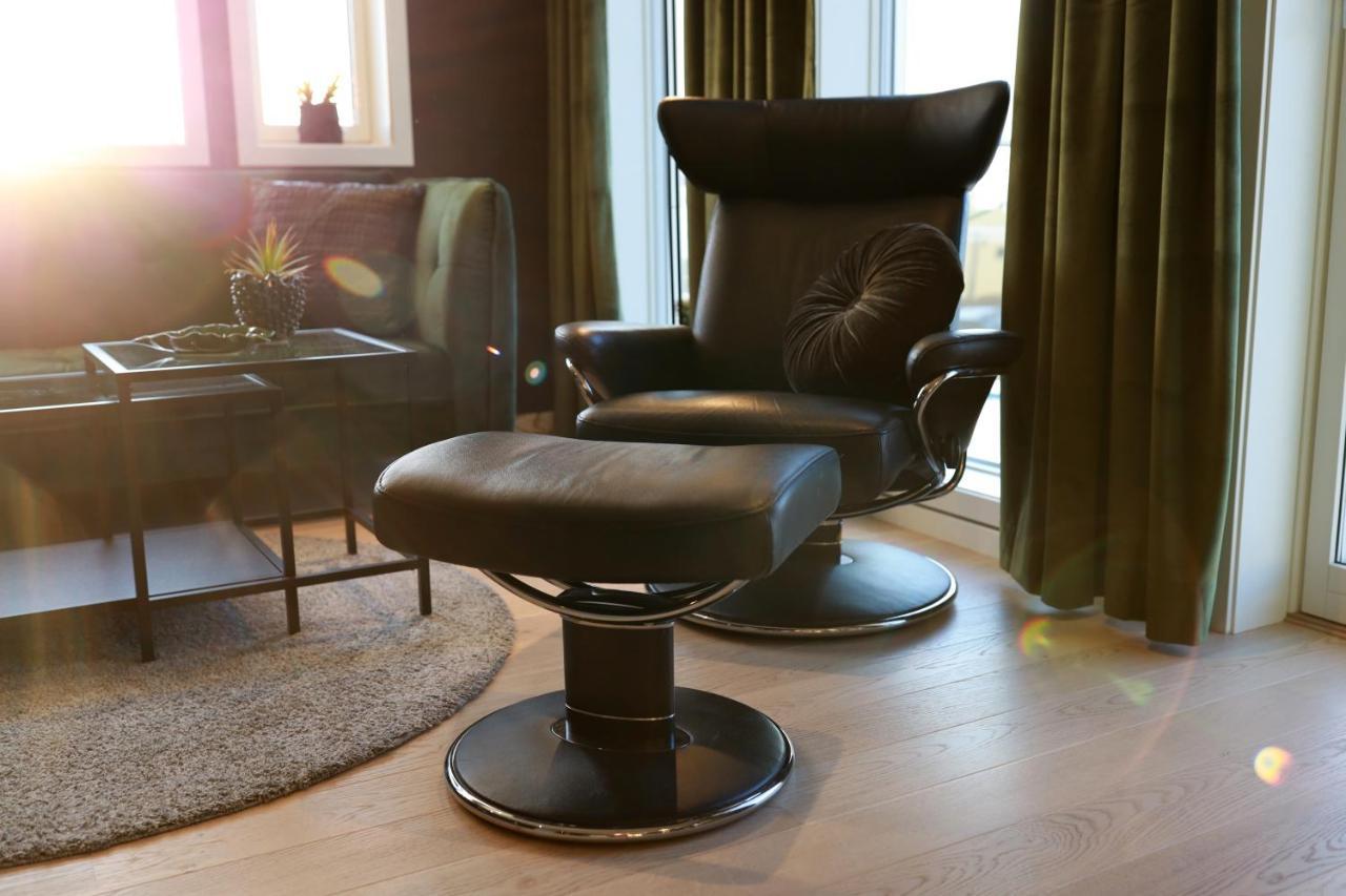 Modern Apartment With Seaview Hammarvika エクステリア 写真