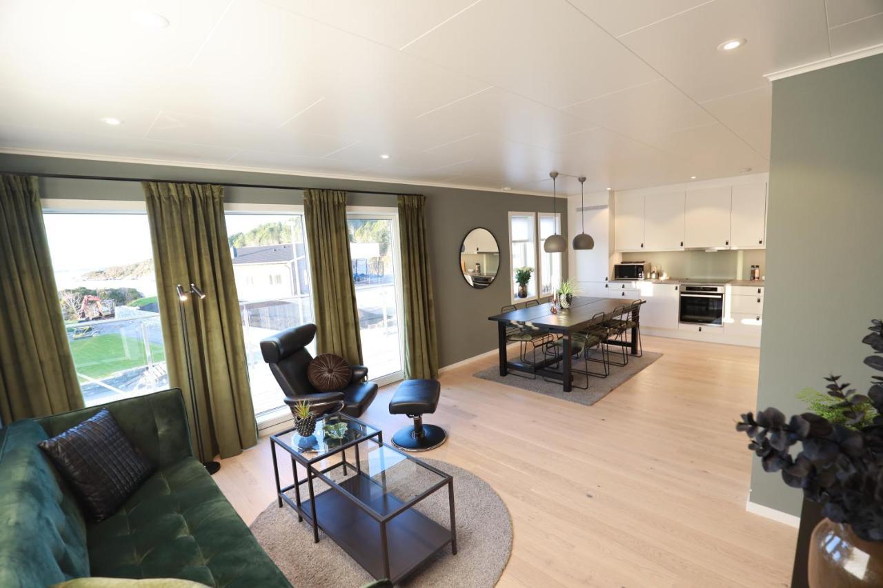 Modern Apartment With Seaview Hammarvika エクステリア 写真